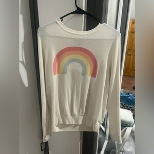 Wild Fox rainbow sweatshirt